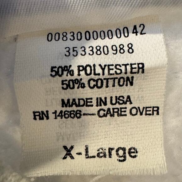 Vtg Egghead Software Made in USA Basset Walker White XL Pullover Sweatshirt - Picture 6 of 6